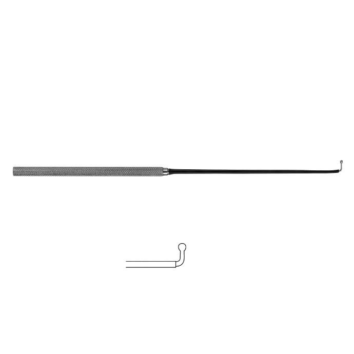 CASPAR Гачок розвідний; ізольований; № 2; 25,0см. Tontarra Medizintechnik GmbH